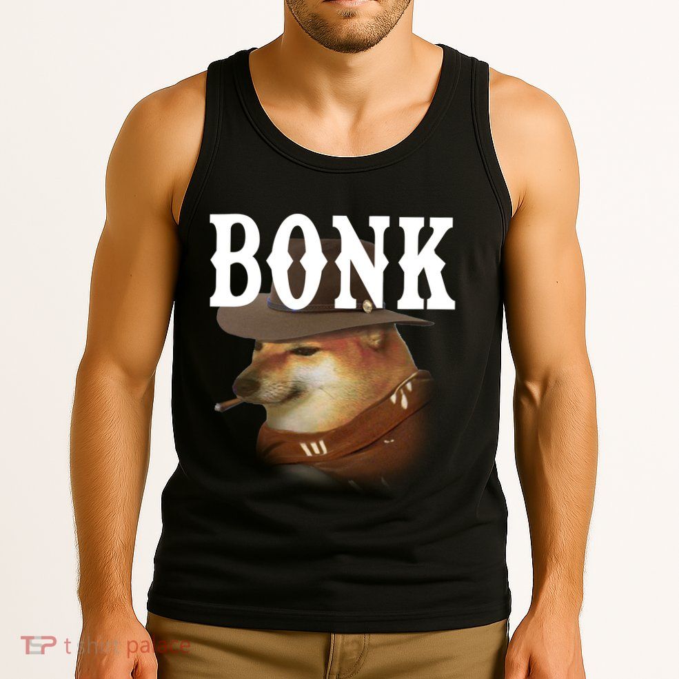 Bonk Cowboy Dog Tank Top
