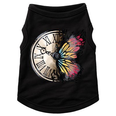 Butterfly Clock Design Doggie Tank