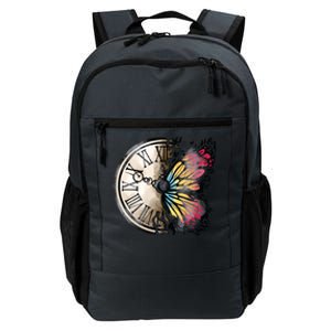 Butterfly Clock Design Daily Commute Backpack