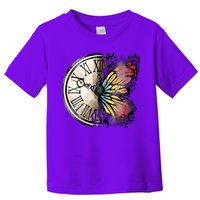 Butterfly Clock Design Toddler T-Shirt