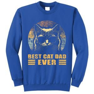 Best Cat Dad Ever FatherS Day Sweatshirt