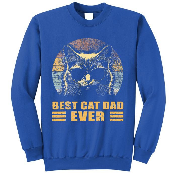 Best Cat Dad Ever FatherS Day Sweatshirt