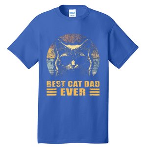 Best Cat Dad Ever FatherS Day Tall T-Shirt