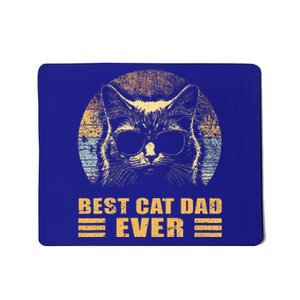 Best Cat Dad Ever FatherS Day Mousepad