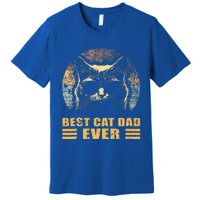 Best Cat Dad Ever FatherS Day Premium T-Shirt