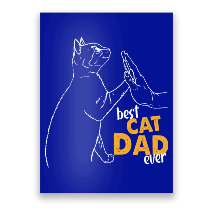 Best Cat Dad Ever Cat Daddy Father Cat Lovers Cat Dad Gift Poster