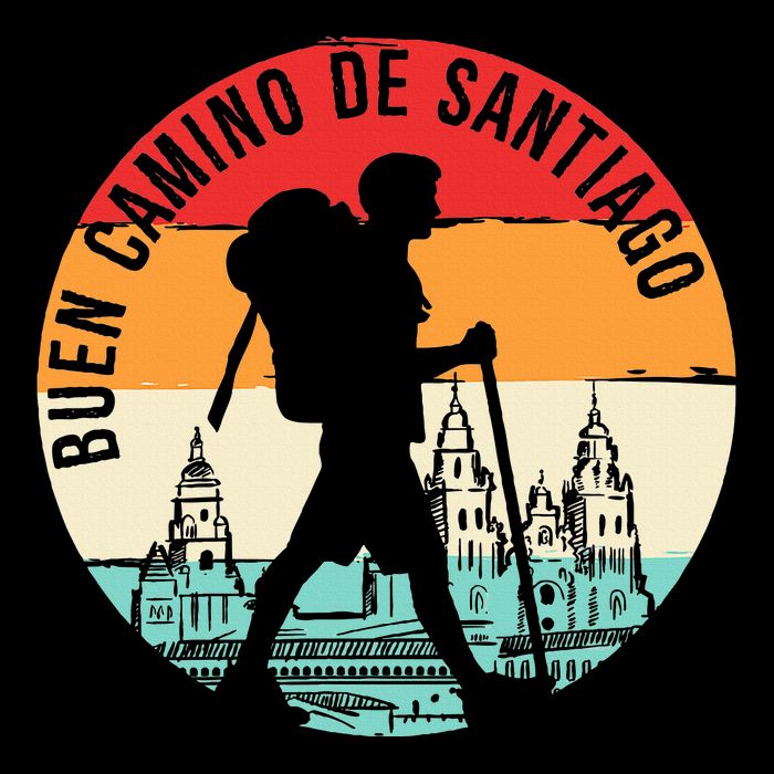 Buen Camino De Santiago De Compostela Cooling Performance Crew T-Shirt