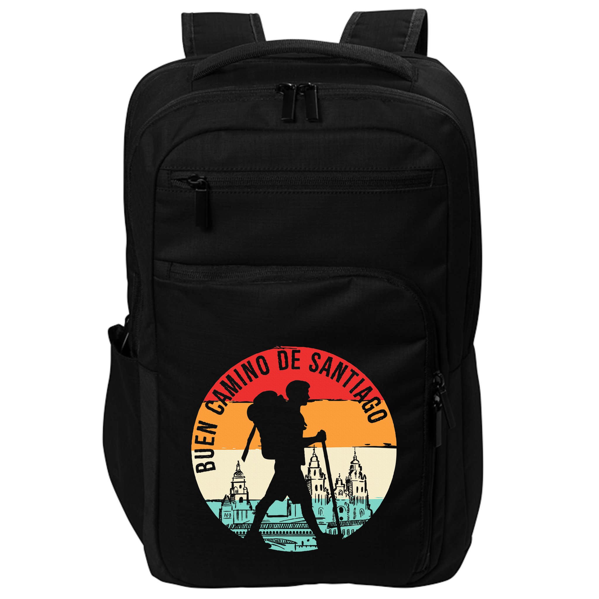 Buen Camino De Santiago De Compostela Impact Tech Backpack