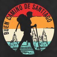 Buen Camino De Santiago De Compostela Adult Drive Performance Visor