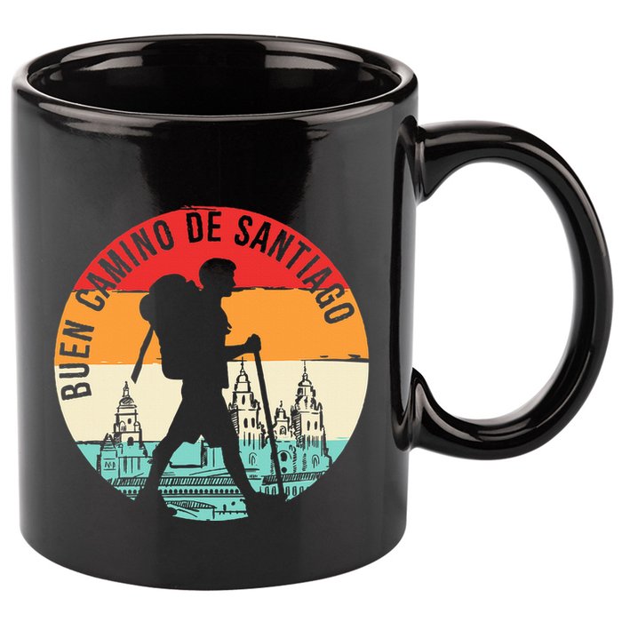 Buen Camino De Santiago De Compostela 11oz C Handle Ceramic Mug