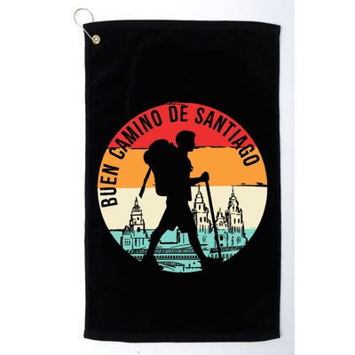 Buen Camino De Santiago De Compostela Golf Towel