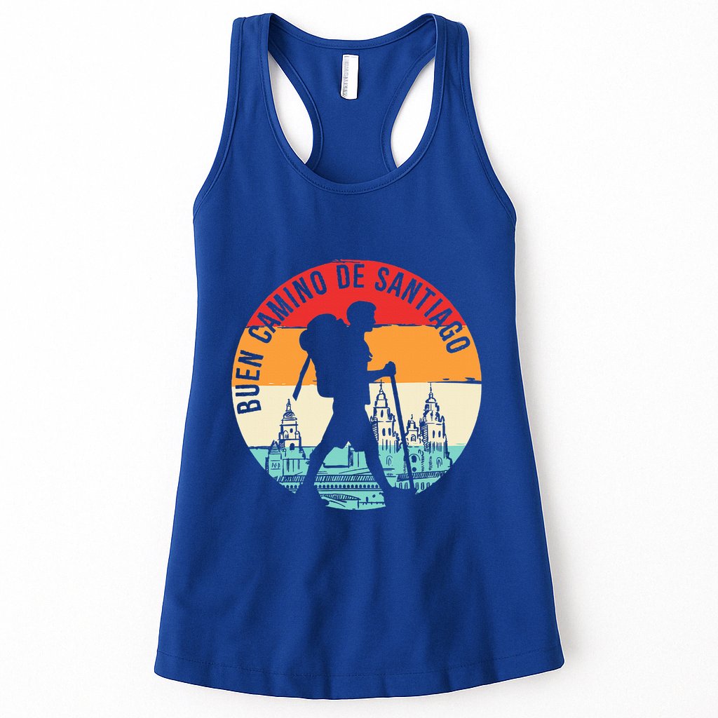 Buen Camino De Santiago De Compostela Womens Tank Top