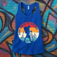 Buen Camino De Santiago De Compostela Womens Tank Top