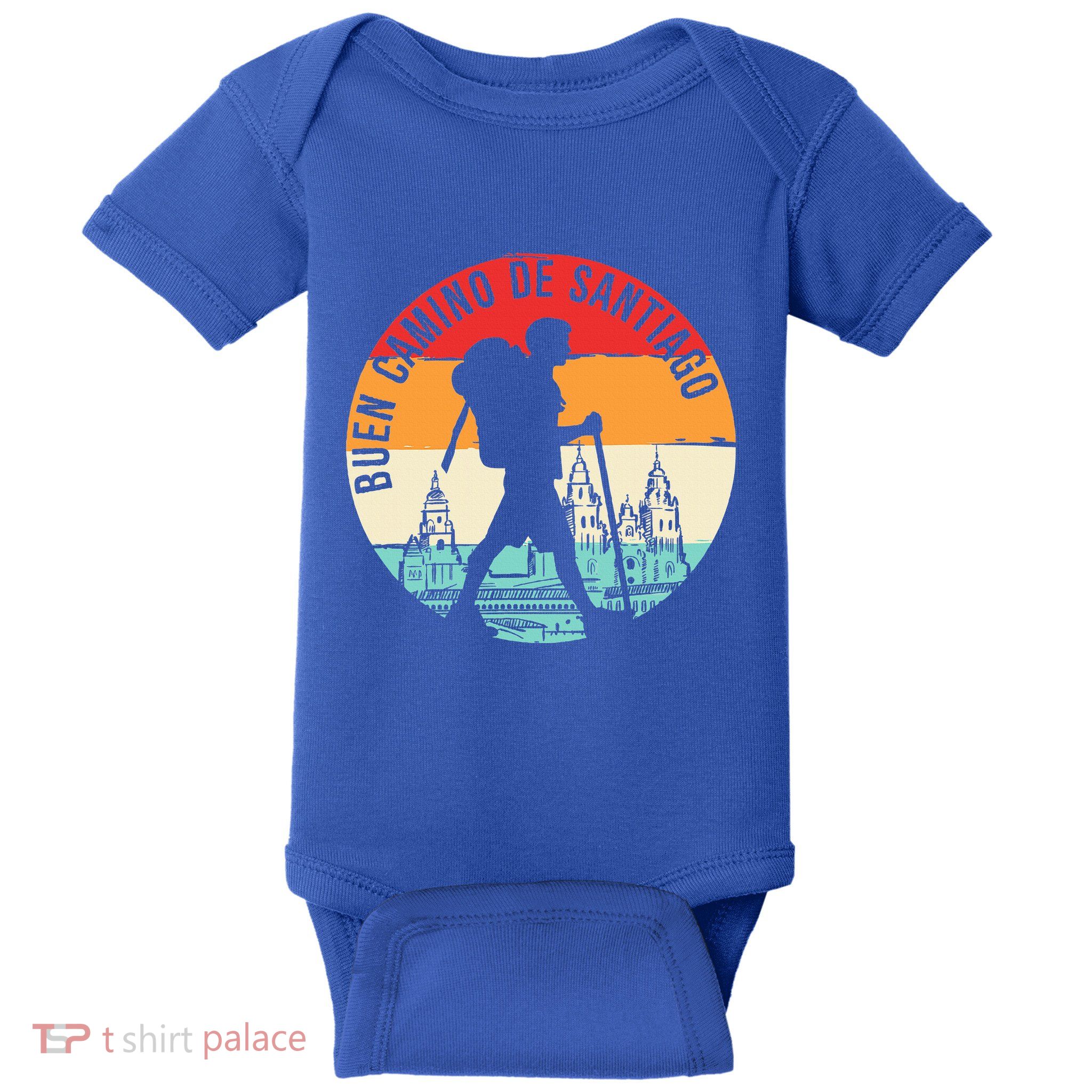 Buen Camino De Santiago De Compostela Baby Bodysuit