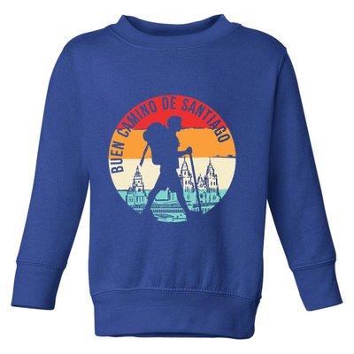 Buen Camino De Santiago De Compostela Toddler Sweatshirt