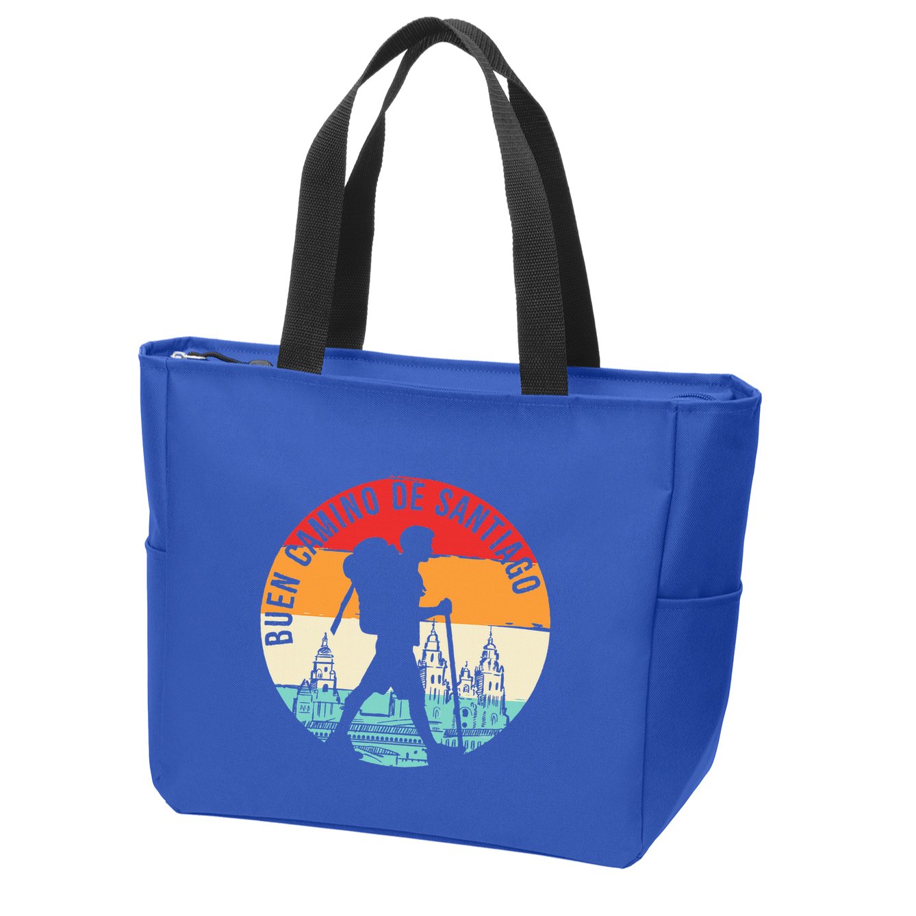Buen Camino De Santiago De Compostela Zip Tote Bag