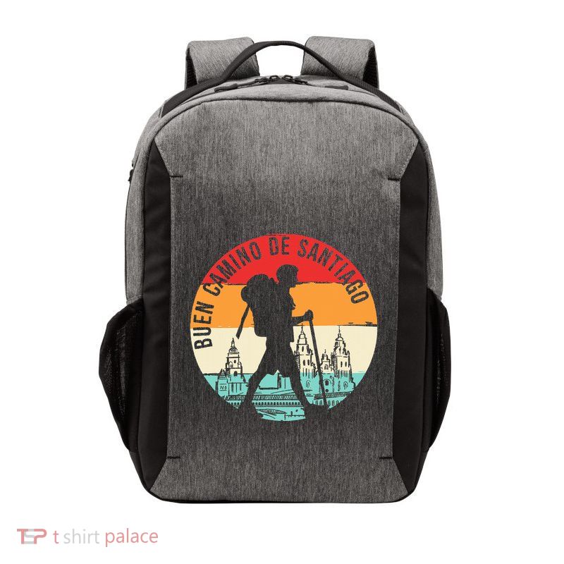 Buen Camino De Santiago De Compostela Vector Backpack
