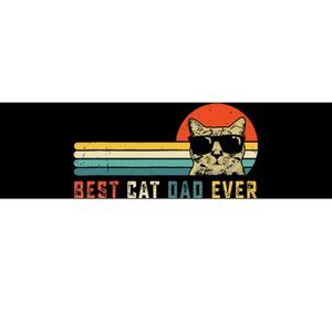 Best Cat Dad Ever FatherS Day Gift Cat Daddy Bumper Sticker