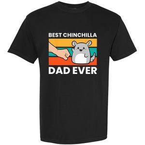 Best Chinchilla Dad Ever Funny Pet Chinchilla Garment-Dyed Heavyweight T-Shirt