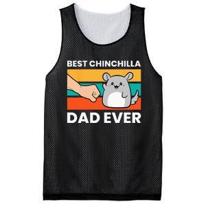 Best Chinchilla Dad Ever Funny Pet Chinchilla Mesh Reversible Basketball Jersey Tank