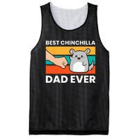 Best Chinchilla Dad Ever Funny Pet Chinchilla Mesh Reversible Basketball Jersey Tank