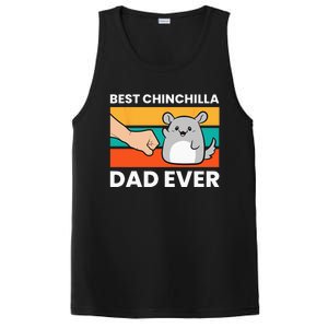 Best Chinchilla Dad Ever Funny Pet Chinchilla PosiCharge Competitor Tank