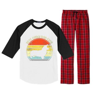 Best Corgi Dad Ever Retro Raglan Sleeve Pajama Set