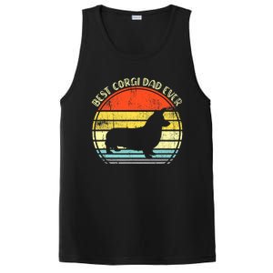 Best Corgi Dad Ever Retro PosiCharge Competitor Tank