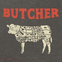 Butcher Cow Diagram Meat Lovers Steak Butchery Cotton Canvas Backpack