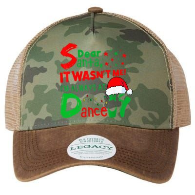 Ballet Christmas Dear Santa It WasnT Me IM Always At Dance Legacy Tie Dye Trucker Hat