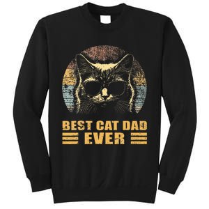 Best Cat Dad Ever FatherS Day Sweatshirt