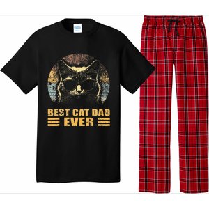 Best Cat Dad Ever FatherS Day Pajama Set