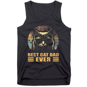 Best Cat Dad Ever FatherS Day Tank Top