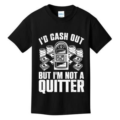 Best Casino Design For Casino Gambling Gamblers Kids T-Shirt