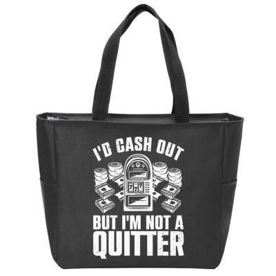 Best Casino Design For Casino Gambling Gamblers Zip Tote Bag