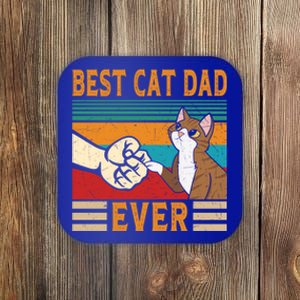 Best Cat Dad Ever Cat Dad Gift Coaster