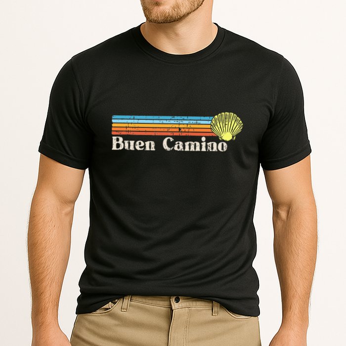 Buen Camino De Santiago De Compostela Cooling Performance Crew T-Shirt
