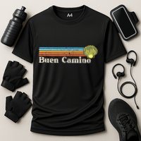 Buen Camino De Santiago De Compostela Cooling Performance Crew T-Shirt