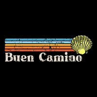 Buen Camino De Santiago De Compostela Flat Bill Trucker Hat