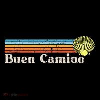 Buen Camino De Santiago De Compostela Cooling Performance Long Sleeve Crew