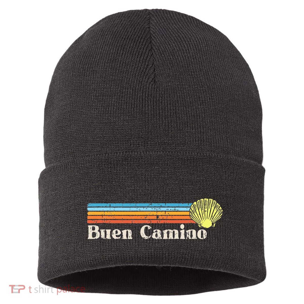 Buen Camino De Santiago De Compostela Sustainable Knit Beanie