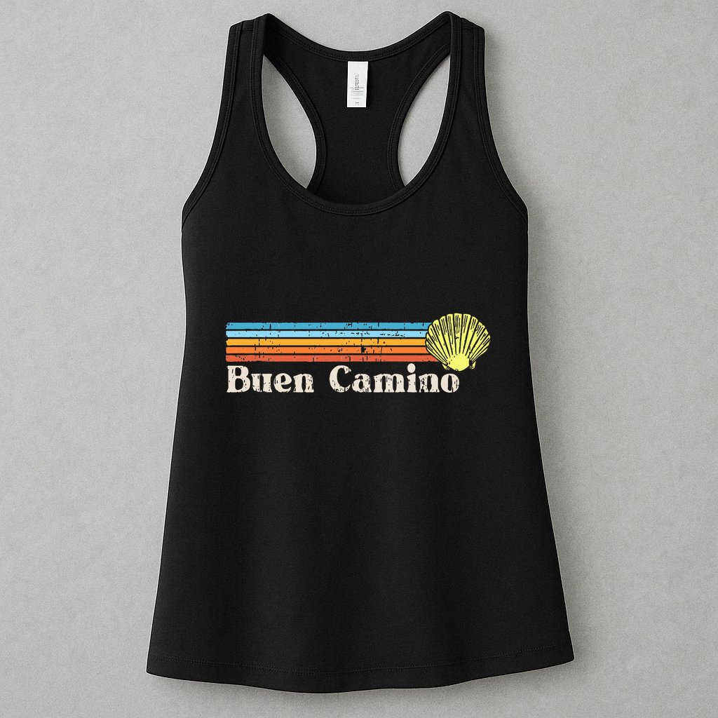 Buen Camino De Santiago De Compostela Womens Tank Top