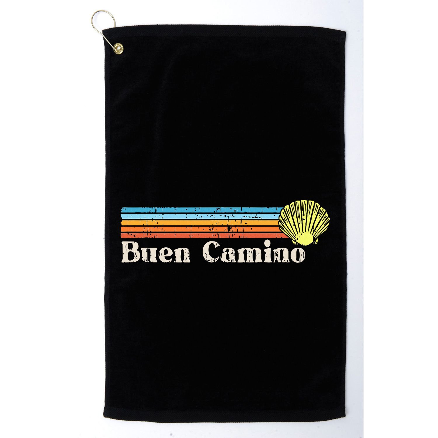 Buen Camino De Santiago De Compostela Golf Towel