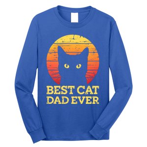 Best Cat Dad Ever Cat Daddy Cat Lover Cat Father Gift Long Sleeve Shirt