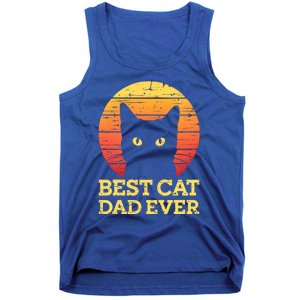 Best Cat Dad Ever Cat Daddy Cat Lover Cat Father Gift Tank Top