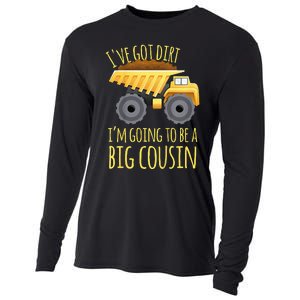 Big Cousin Digger Construction Design For Pregnancy Reveal Cooling Performance Long Sleeve Crew