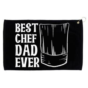 Best Chef Dad Ever Quote Chef Dad Gift Grommeted Golf Towel