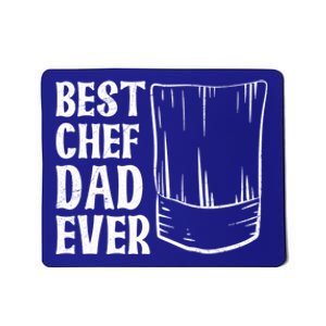 Best Chef Dad Ever Quote Chef Dad Gift Mousepad