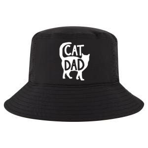 Best Cat Dad Fathers Day Kitty Daddy Papa Christmas Cool Comfort Performance Bucket Hat