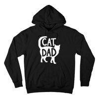 Best Cat Dad Fathers Day Kitty Daddy Papa Christmas Hoodie